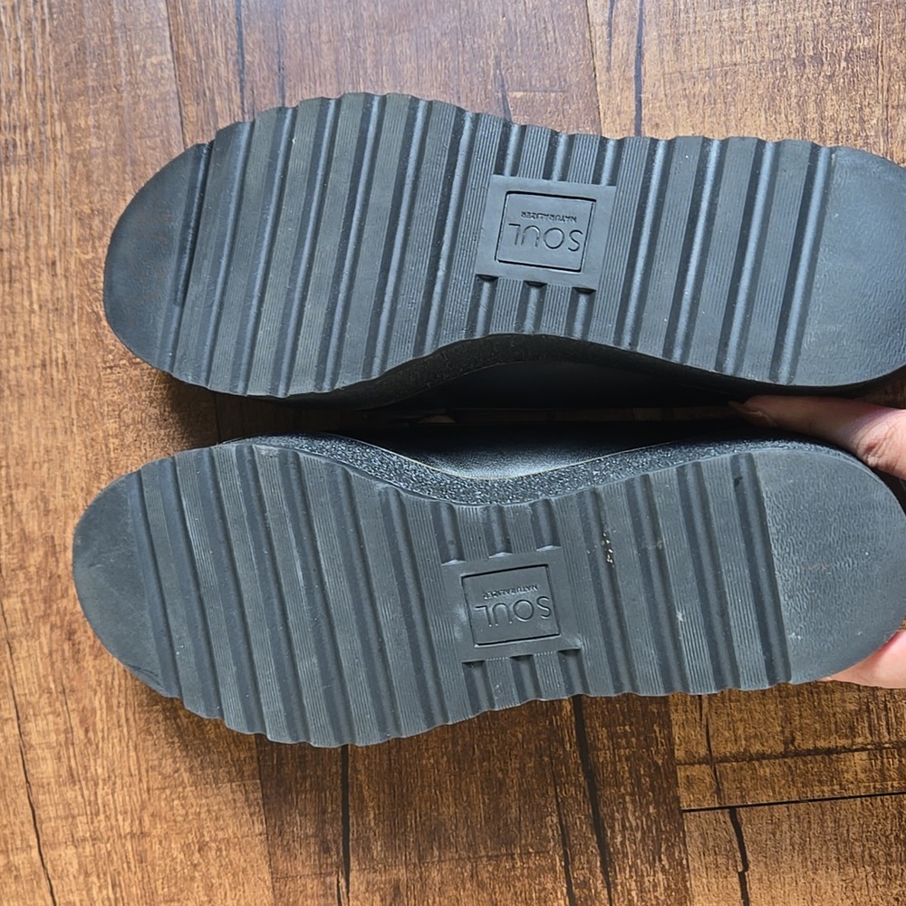 SOUL Naturalizer Joyla Black Loafers – Platform 1.75" Size 8.5 - Picture 5 of 8